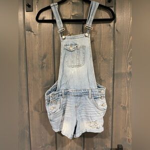 Lei Overall denim shorts Sz XS